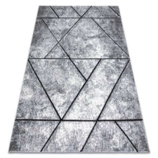 My carpet company kft Modern COZY szőnyeg 8872 Wall, Geometriai, háromszögek - szürke / kék 140x190 cm lakástextília