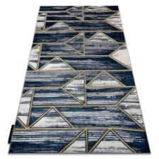 My carpet company kft Modern De Luxe 462 Geometriai - Sötétkék / Arany 160X220 cm Szőnyeg lakástextília