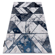 My carpet company kft Modern De Luxe 632 Geometriai - Krém / Sötétkék 140X190 cm Szőnyeg lakástextília