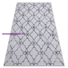 My carpet company kft Modern MEFE szőnyeg 8504 Virágok - sötétszürke 200x290 cm lakástextília