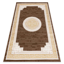 My carpet company kft Modern MEFE szőnyeg 9096 görög kulcs - bézs / barna 120x170 cm lakástextília