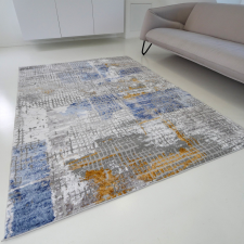My carpet company kft Modern szőnyeg akció, ZARIF 007 kék-arany 80x150cm lakástextília