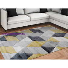 My carpet company kft Modern szőnyeg, Franc 8797 sárga 60x110cm szőnyeg lakástextília