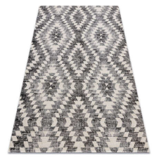 My carpet company kft Modern szőnyeg MUNDO D7461 gyémánt 3D szabadtéri szürke / bézs 120x170 cm lakástextília