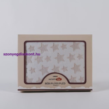My carpet company kft NAT. Bébi pléd 75x100cm Beige Star babaágynemű, babapléd