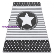 My carpet company kft PETIT szőnyeg STAR CSILLAG szürke 140x190 cm lakástextília