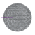 My carpet company kft PISA GREY 120 x 120 -kör szőnyeg