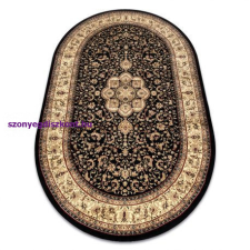 My carpet company kft Royal szőnyeg ovális adr 521 fekete 200x290 cm lakástextília