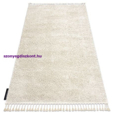My carpet company kft Szőnyeg BERBER 9000 krém Rojt shaggy 180x270 cm lakástextília