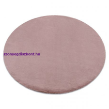 My carpet company kft Szőnyeg BUNNY kör rózsaszín kerék 80 cm lakástextília