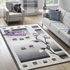 My carpet company kft Szőnyeg DY Otto 02 szürke 80 x 150 cm lakástextília