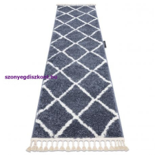 My carpet company kft Szőnyeg, futószőnyeg BERBER CROSS szürke -80x300 cm lakástextília