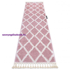 My carpet company kft Szőnyeg, futószőnyeg BERBER TROIK rózsaszín -80x200 cm lakástextília