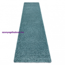 My carpet company kft Szőnyeg, futószőnyeg SOFFI shaggy 2cm kék -80x250 cm lakástextília
