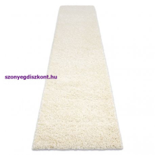 My carpet company kft Szőnyeg, futószőnyeg SOFFI shaggy 2cm krém -60x300 cm lakástextília