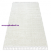 My carpet company kft Szőnyeg SEVILLA PC00B csíkok fehér ehér Rojt Berber shaggy 240x330 cm