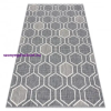 My carpet company kft Szőnyeg SPRING 20404332 Hatszög szizál, hurkolt - szürke 200x290 cm