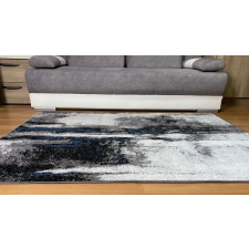 My carpet company kft TOP! Modern szőnyeg akció, LARA kék-szürke 4862 60x110cm lakástextília