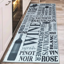 My carpet company kft TOP! MY. SIL Konyhai szőnyeg 57x197cm-wine szürke lakástextília