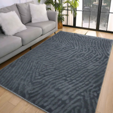 My carpet Den. Deluxy design Antracit Puha Szőnyeg 80x150cm-hátul gumis lakástextília