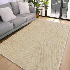 My carpet Den. Deluxy design Bézs Puha Szőnyeg 80x150cm-hátul gumis lakástextília