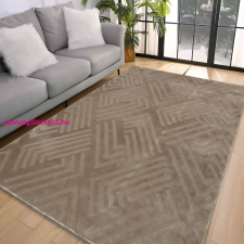 My carpet Den. Deluxy rombusz barna Puha Szőnyeg 66szett=2dbx66x110cm+66x220cm-hátul gumis lakástextília