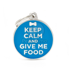  My family biléta - Keep Calm and Give Me Food 1 db (CH17KEEPFOOD) kutyafelszerelés