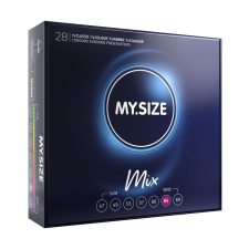  MY SIZE MIX Condoms 64 mm (28 pieces) síkosító