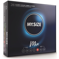  MY SIZE - MIX óvszerek 60 mm, 28 db-os válogatás óvszer