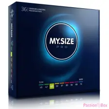My Size Pro 49. - 36 db egyedi méretű óvszer (49 mm) óvszer
