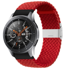 Mybandz 29061 állítható fonott szövet óraszíj /piros/ 20mm okosóra kellék