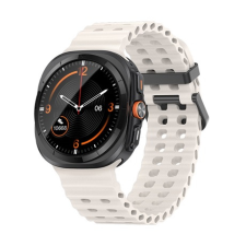 Mybandz 65038 waves szilikon szíj-fehér/samsung galaxy watch ultra okosóra kellék