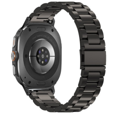 Mybandz 65043 klasszikus fém óraszíj-fekete/samsung galaxy watch ultra okosóra kellék