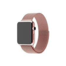 Mybandz Apple Watch 38/40mm Milánói fém óraszíj pink-arany (APW381562) (APW381562) okosóra kellék
