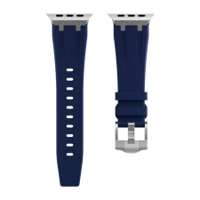 Mybandz Apple Watch Element óraszíj 42/44/45/49 mm kék(ezüst) okosóra kellék