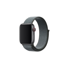 Mybandz Apple Watch S1/2/3/4/5/6/SE Szövet szíj 42/44mm - Viharszürke okosóra kellék