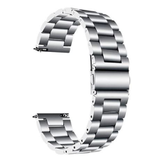 Mybandz klasszikus fém óraszíj 22mm ezüst (22SKU376) (22SKU376) óraszíj