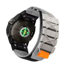  Mybandz Military tépőzáras szövet szíj-szürke(26mm QuickFit ) okosóra kellék
