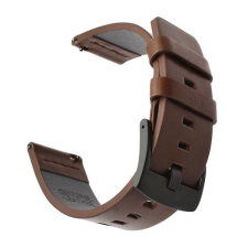  MYBANDZ Olasz prémium bőróraszíj / barna / 22mm okosóra kellék