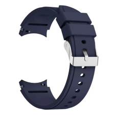 Mybandz Szilikon óraszíj Galaxy Watch 4-5 20mm éjkék-rés nélkül okosóra kellék