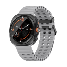 Mybandz Waves szilikon szíj Samsung Galaxy Watch Ultra szürke okosóra kellék