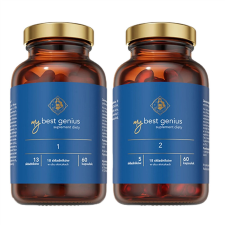 MyBestPharm MyGeniusKapszulák, 120 darab vitamin és táplálékkiegészítő