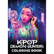 Mybestseller Kpop Demon Hunters Coloring Book | Calson Divas idegen nyelvű könyv