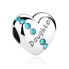  MyCharm Kedves Lányom 925 Ezüst Charm & Medál medál