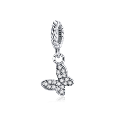  MyCharm Pici Pillangó 925 Ezüst Charm & Medál medál