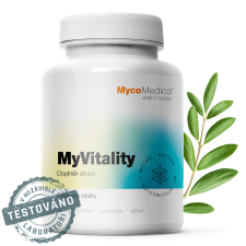 MycoMedica - MyVitality, vitalitástámogató, 90 db növényi kapszula Étrend-kiegészítő vitamin és táplálékkiegészítő