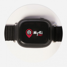 MyKi Pet GPS/GSM kisállat nyakörv - Fekete (MYKI-PET) mobiltelefon kellék