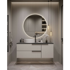  MYLIFE KLERK  ANTRACIT/KASMÍR FÜRDŐSZOBA SZEKRÉNY (120CM) fürdőszoba bútor