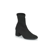 Myma Bokacsizmák 5897-MY-STRECH-VELOUR-NOIR Fekete 39 női csizma, bakancs