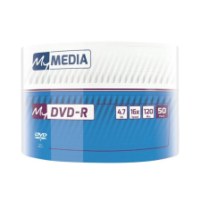 MYMEDIA DVD-R 4.7GB 16x DVD lemez zsugor 50db/cs (DVDM-16Z50) (DVDM-16Z50) írható és újraírható média